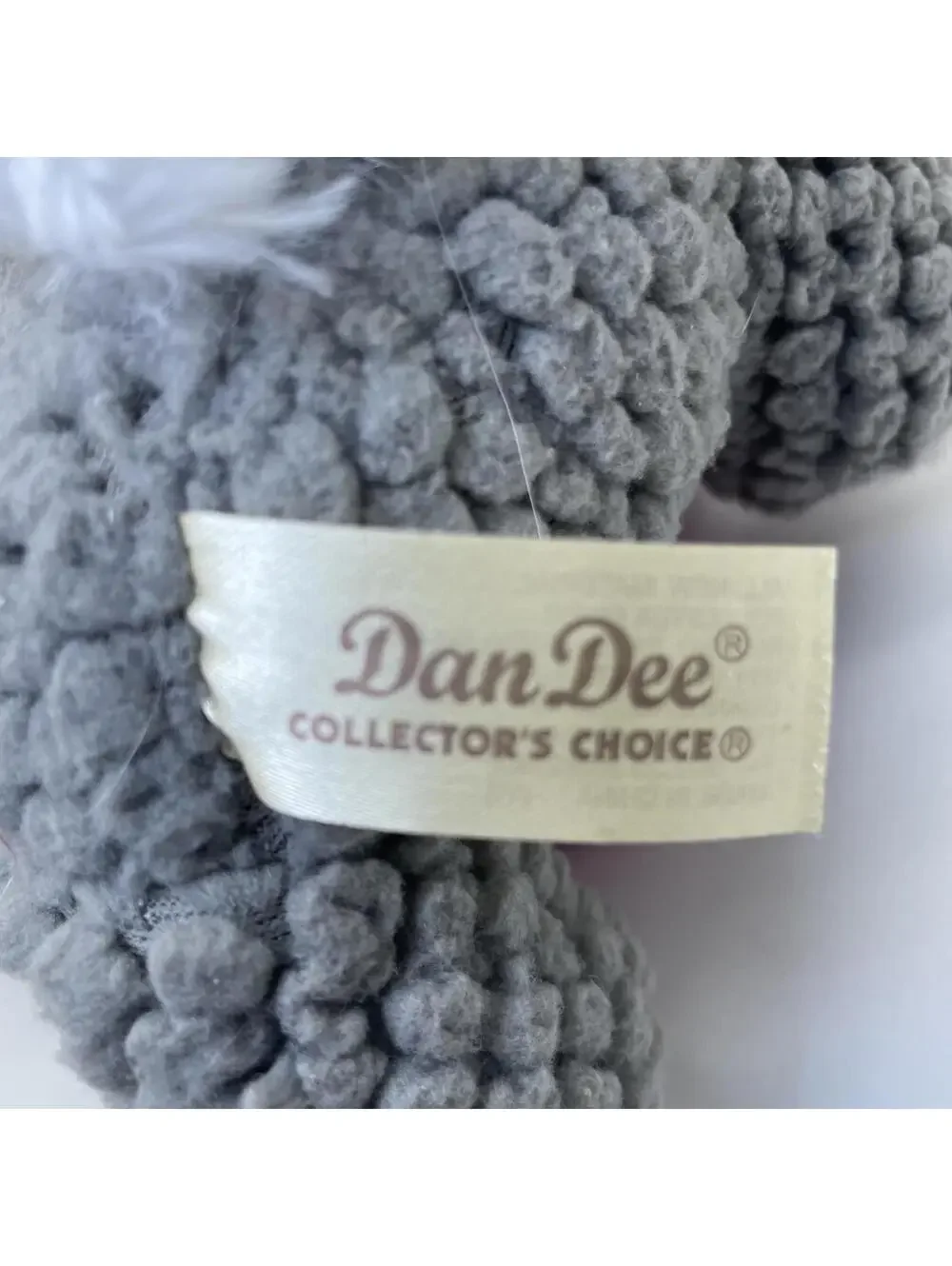 Vintage Dan Dee Collector’s Choice 7” Koala Red Pink Sitting Soft Animals NWT